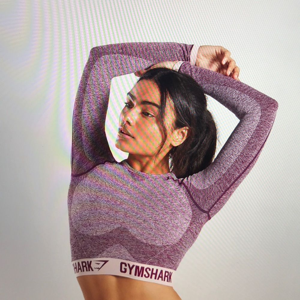 Brand new* gymshark flex long sleeve crop